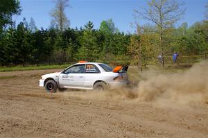 Richard Donovan / Greg Donovan Subaru Impreza on SS5, Blue Trail II.