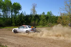 Richard Donovan / Greg Donovan Subaru Impreza on SS5, Blue Trail II.