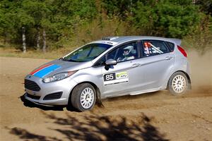 John Wolff / Boyd Smith Ford Fiesta on SS5, Blue Trail II.