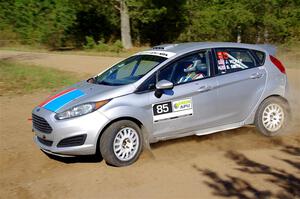 John Wolff / Boyd Smith Ford Fiesta on SS5, Blue Trail II.