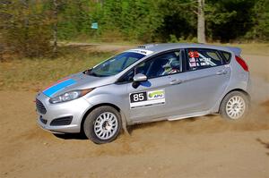 John Wolff / Boyd Smith Ford Fiesta on SS5, Blue Trail II.