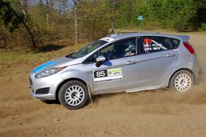 John Wolff / Boyd Smith Ford Fiesta on SS5, Blue Trail II.