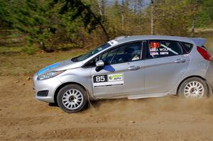 John Wolff / Boyd Smith Ford Fiesta on SS5, Blue Trail II.