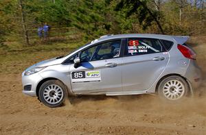 John Wolff / Boyd Smith Ford Fiesta on SS5, Blue Trail II.