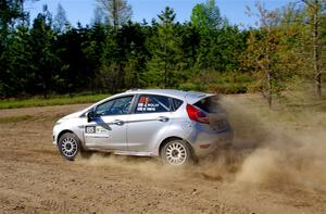 John Wolff / Boyd Smith Ford Fiesta on SS5, Blue Trail II.