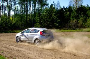 John Wolff / Boyd Smith Ford Fiesta on SS5, Blue Trail II.