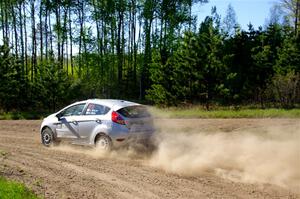 John Wolff / Boyd Smith Ford Fiesta on SS5, Blue Trail II.