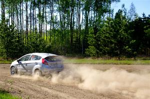 John Wolff / Boyd Smith Ford Fiesta on SS5, Blue Trail II.