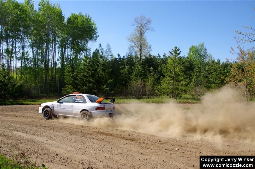 Richard Donovan / Greg Donovan Subaru Impreza on SS5, Blue Trail II.