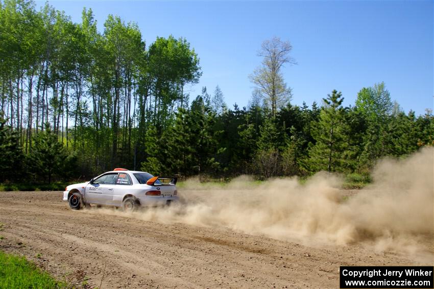 Richard Donovan / Greg Donovan Subaru Impreza on SS5, Blue Trail II.