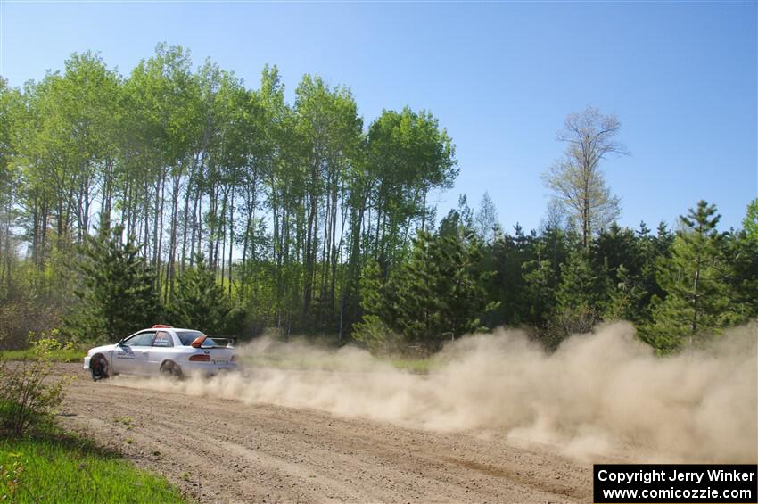 Richard Donovan / Greg Donovan Subaru Impreza on SS5, Blue Trail II.