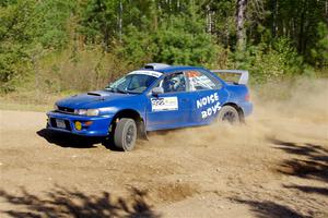 Corey Morris / Josh Nykanen Subaru Impreza on SS5, Blue Trail II.