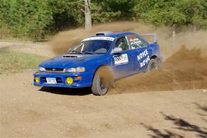 Corey Morris / Josh Nykanen Subaru Impreza on SS5, Blue Trail II.