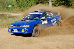 Corey Morris / Josh Nykanen Subaru Impreza on SS5, Blue Trail II.