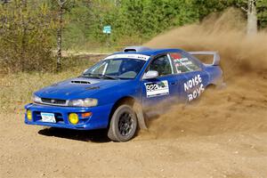 Corey Morris / Josh Nykanen Subaru Impreza on SS5, Blue Trail II.