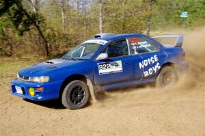 Corey Morris / Josh Nykanen Subaru Impreza on SS5, Blue Trail II.