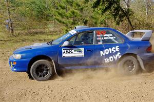 Corey Morris / Josh Nykanen Subaru Impreza on SS5, Blue Trail II.