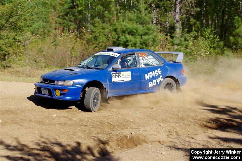 Corey Morris / Josh Nykanen Subaru Impreza on SS5, Blue Trail II.