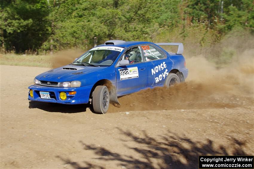 Corey Morris / Josh Nykanen Subaru Impreza on SS5, Blue Trail II.