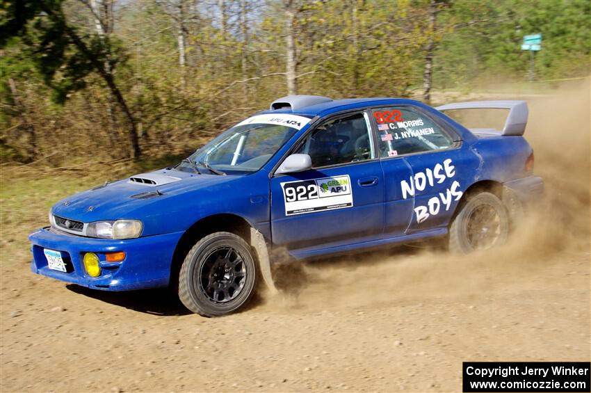 Corey Morris / Josh Nykanen Subaru Impreza on SS5, Blue Trail II.