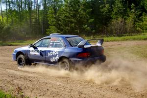 Corey Morris / Josh Nykanen Subaru Impreza on SS5, Blue Trail II.