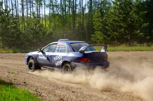 Corey Morris / Josh Nykanen Subaru Impreza on SS5, Blue Trail II.