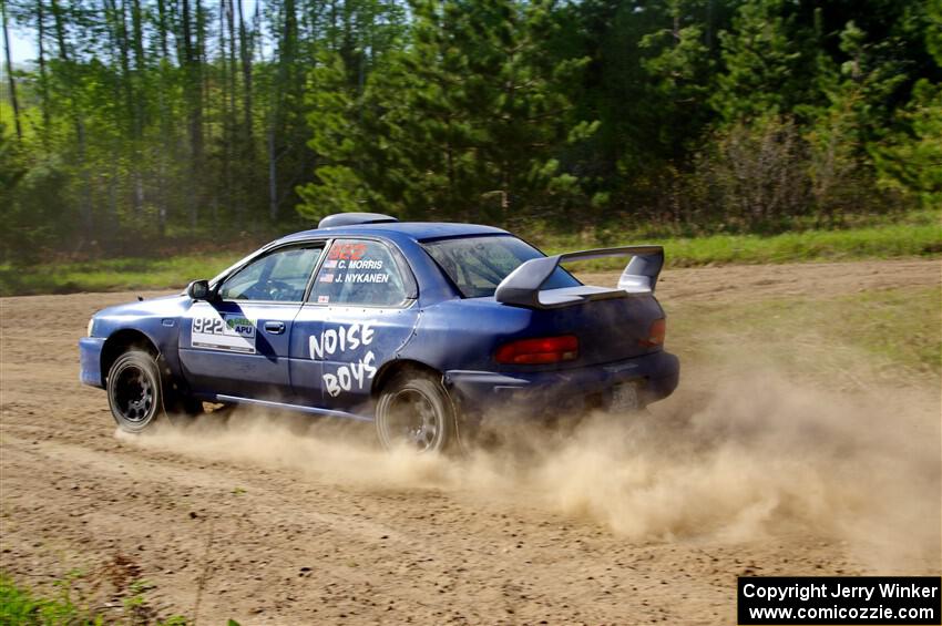 Corey Morris / Josh Nykanen Subaru Impreza on SS5, Blue Trail II.