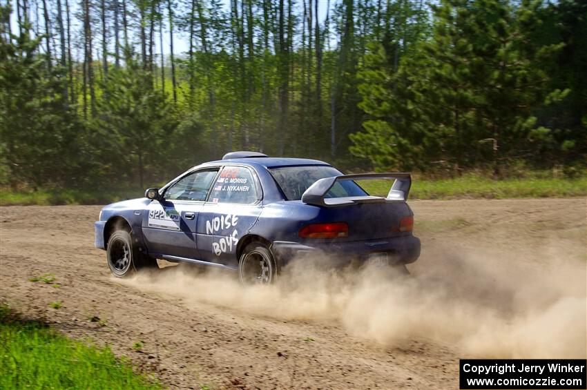 Corey Morris / Josh Nykanen Subaru Impreza on SS5, Blue Trail II.