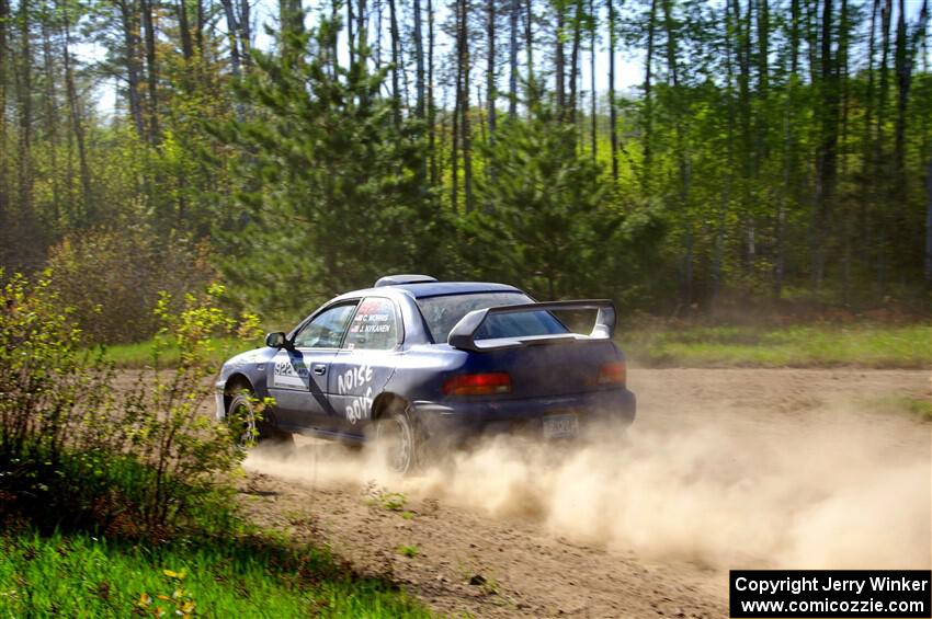 Corey Morris / Josh Nykanen Subaru Impreza on SS5, Blue Trail II.