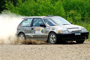 Nick Lyle / Kevin Dobrowolski Honda Civic Si on SS1, Camp 3 North.