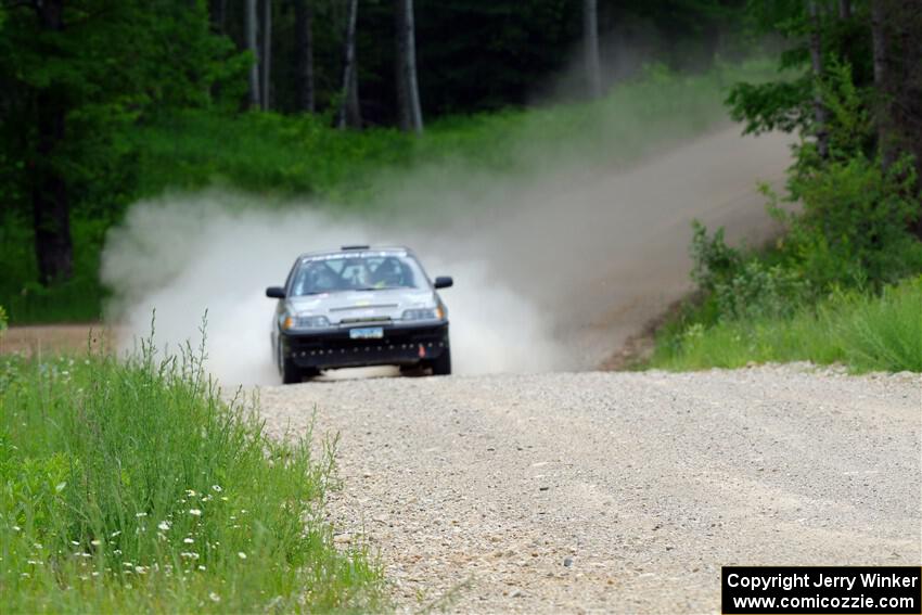 Nick Lyle / Kevin Dobrowolski Honda Civic Si on SS1, Camp 3 North.