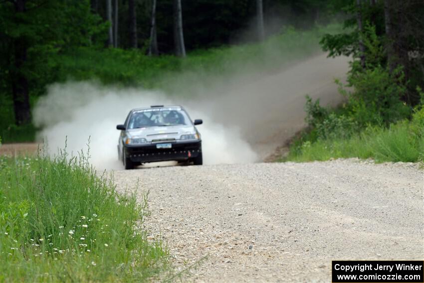 Nick Lyle / Kevin Dobrowolski Honda Civic Si on SS1, Camp 3 North.