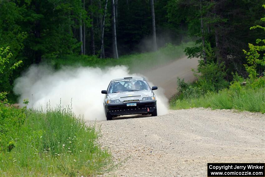 Nick Lyle / Kevin Dobrowolski Honda Civic Si on SS1, Camp 3 North.