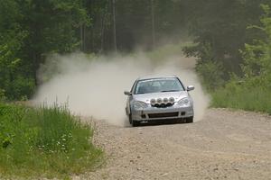 Derek Denti / Josh Remmetter Acura RSX on SS1, Camp 3 North.