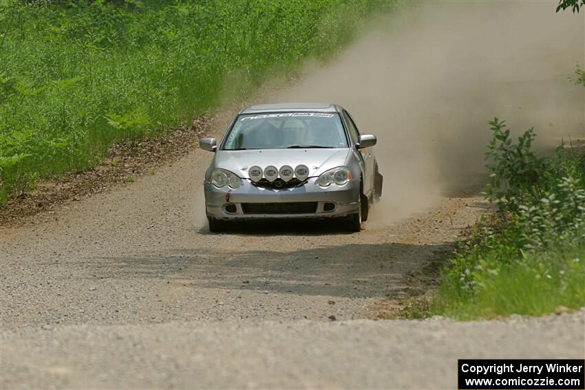 Derek Denti / Josh Remmetter Acura RSX on SS1, Camp 3 North.