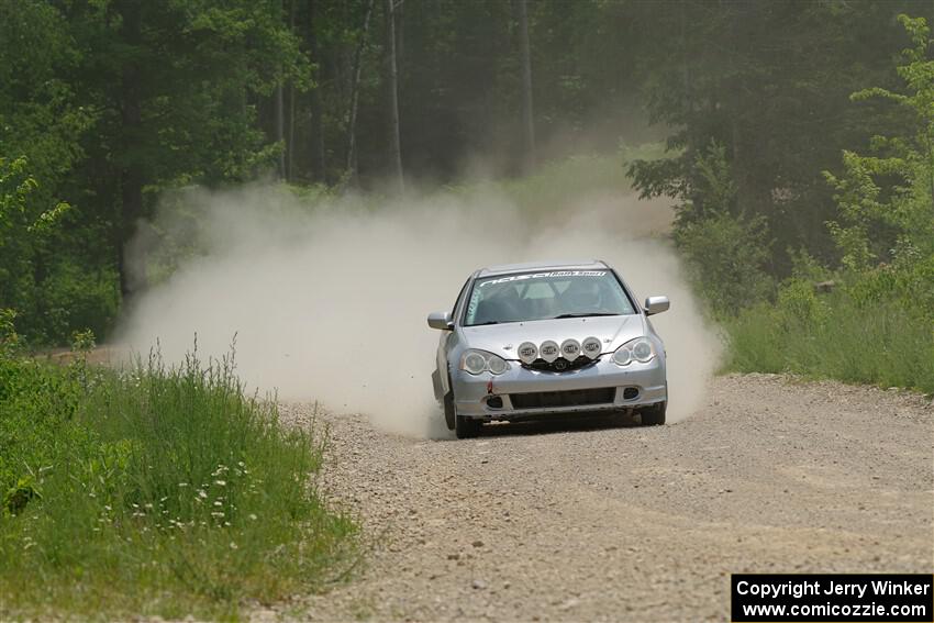 Derek Denti / Josh Remmetter Acura RSX on SS1, Camp 3 North.