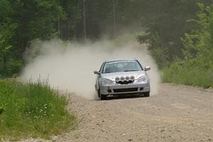 Derek Denti / Josh Remmetter Acura RSX on SS1, Camp 3 North.