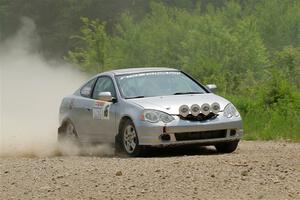 Derek Denti / Josh Remmetter Acura RSX on SS1, Camp 3 North.