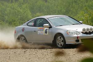 Derek Denti / Josh Remmetter Acura RSX on SS1, Camp 3 North.