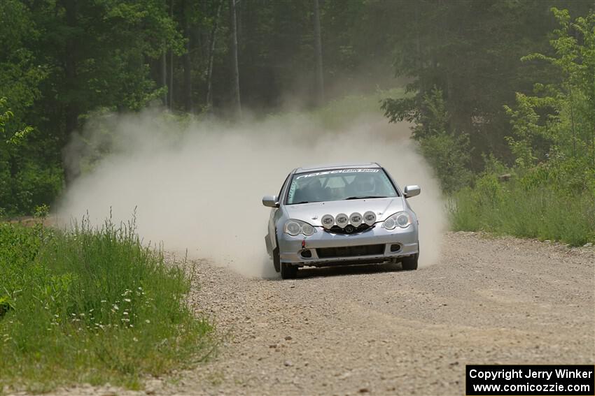 Derek Denti / Josh Remmetter Acura RSX on SS1, Camp 3 North.