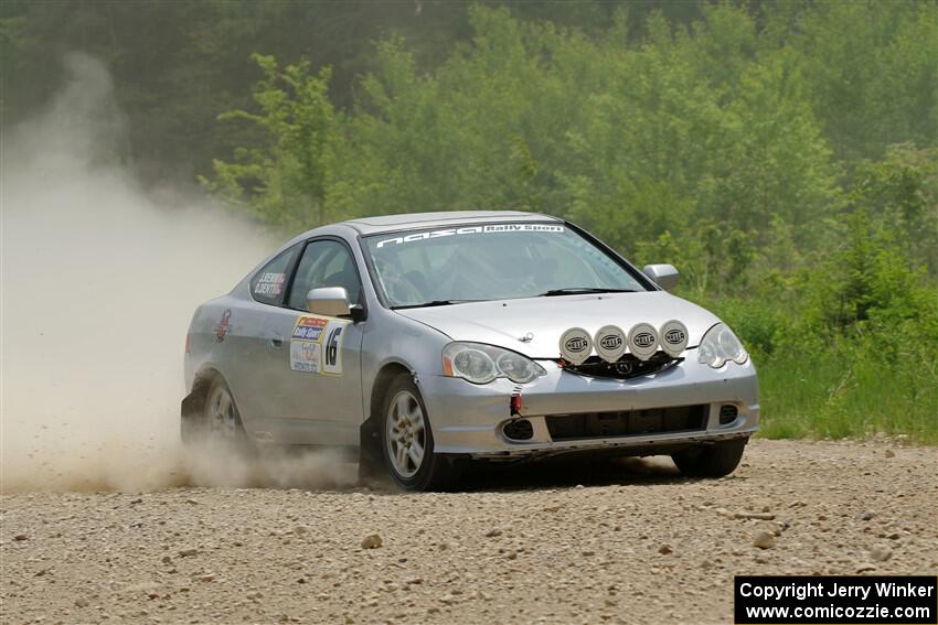 Derek Denti / Josh Remmetter Acura RSX on SS1, Camp 3 North.