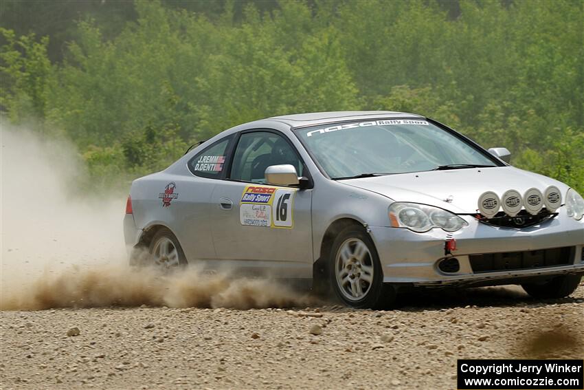 Derek Denti / Josh Remmetter Acura RSX on SS1, Camp 3 North.