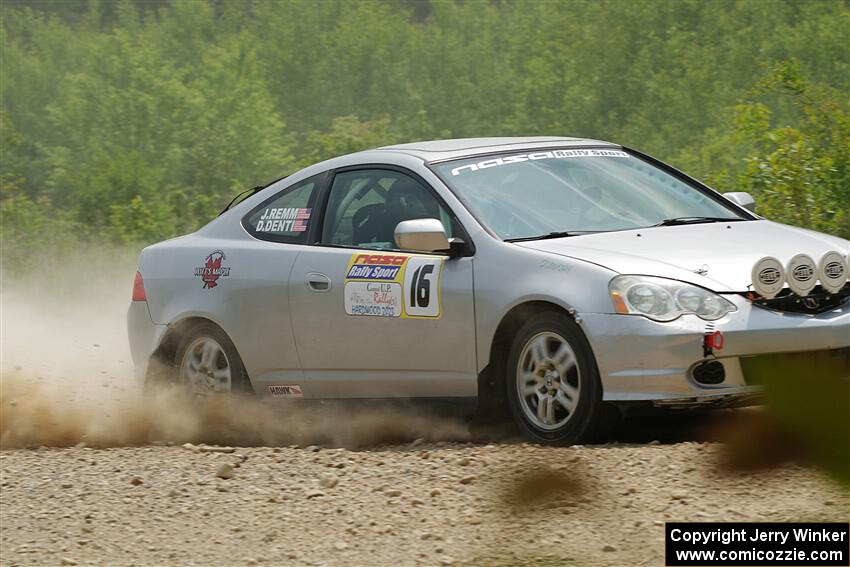 Derek Denti / Josh Remmetter Acura RSX on SS1, Camp 3 North.