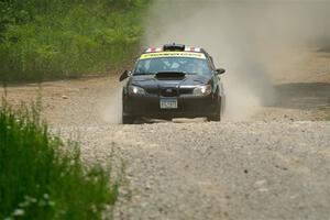 Matt James / Jackie James Subaru Impreza on SS1, Camp 3 North.