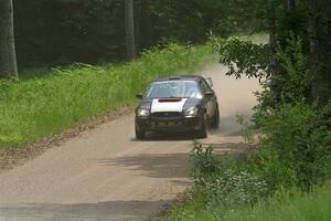 Mike Ryan's Subaru Impreza 2.5RS on SS1, Camp 3 North.