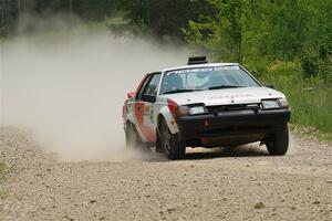 Eric Anderson / Taylor Haelterman Toyota Celica GTS on SS1, Camp 3 North.