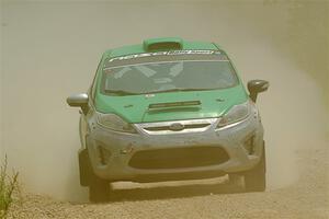 Eric Dieterich / Cherese Wyatt Ford Fiesta on SS1, Camp 3 North.