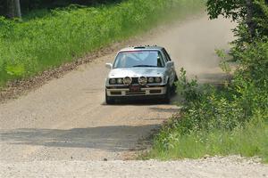 Heath Shively / Elena Huizar BMW 325i on SS1, Camp 3 North.