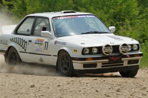 Heath Shively / Elena Huizar BMW 325i on SS1, Camp 3 North.