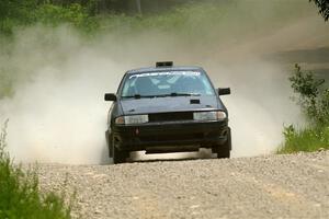 Jacob Kennedy / James Smith Ford Escort GT on SS1, Camp 3 North.